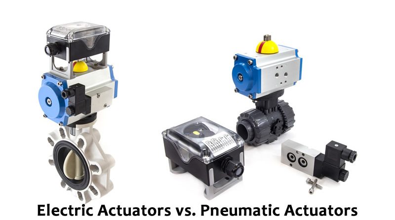 Electric Actuators vs. Pneumatic Actuators